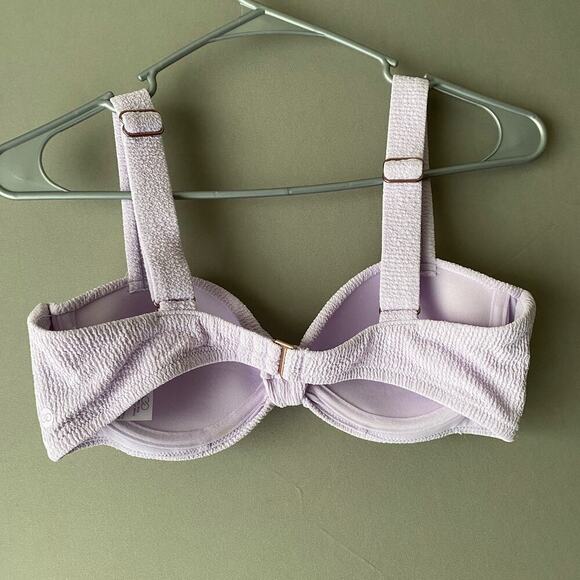 Calia sz S lavander padded bikini top NWT - Picture 4 of 9